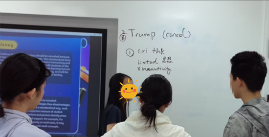 (大连啄木鸟留学)上课实景