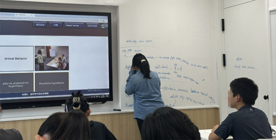 (大连啄木鸟留学)上课实景