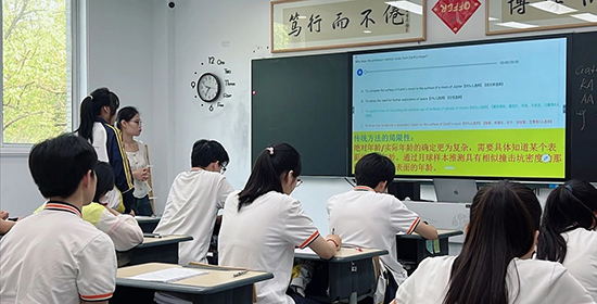 (郑州啄木鸟留学)上课实景